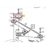 STIGA Remskiva Park 125 Combi Pro 1137-0017-01 - 1