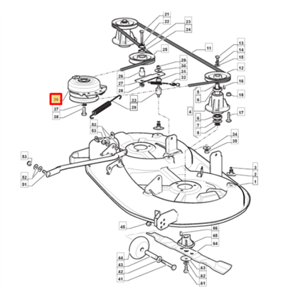 STIGA Magnetkoppling 118399063/0 - 1