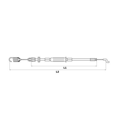STIGA Kopplingsvajer Multiclup 47 S AE, 50 S AE, 381030103/1 - 1