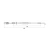 STIGA Kopplingsvajer Multiclup 47 S AE, 50 S AE, 381030103/1 - 1