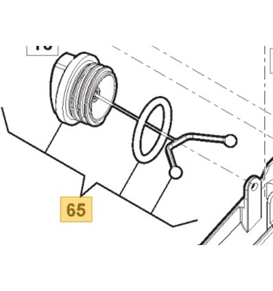 STIGA Tanklock SP386,  SP426, SP466, SP526, 118804307/1 - 1