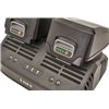 STIGA Batteriladdare Dubbel, 20V, SGT100AE, SHT100AE,271020100/21 - 3