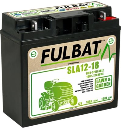 Batteri 12V, 18Ah, Stiga Villa, Estate, Garden, Primo, 118120007/0 - 1