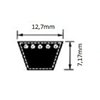 Drivrem 802-837, 7128A78, 33559A, 1/2"x40" - 1