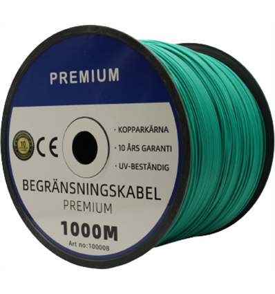 Begränsningskabel Robotgräsklippare 1000m, Premium - 2