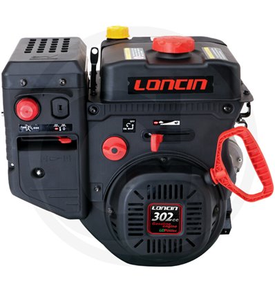 Motor snöslunga Loncin OHV 8,5hk, Elstart, horisontel 25mm,  LC180FDS - 1