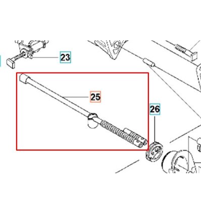 HUSQVARNA Bränsleslang 346XP, 353, CS2152, CS2153, 5443310-02 - 1