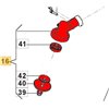 STIGA Vinkeväxel SBC242D, 243D, 252D, 253D, 118803999/0 - 1