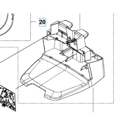 HUSQVARNA Hus laddstation Automower 310, 315, 415 m.fl. 5884161-01 - 1