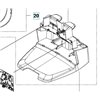 HUSQVARNA Hus laddstation Automower 310, 315, 415 m.fl. 5884161-01 - 1