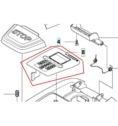 GARDENA Tangentbord Gardena R40, R45, R70,  5777083-01 - 1