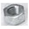 STIGA Låsmutter M6M BIW M12 9712-1231-02 - 1