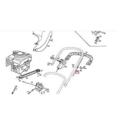 STIGA Kopplingsvajer Turbo 48S, Turbo 55S, 1111-2967-01 - 1