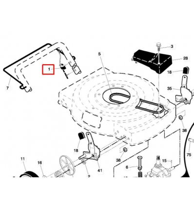 Drivvajer Partner, McCulloch, Husqvarna, Flymo, 5321946-53 - 1