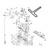 HUSQVARNA Kopplingsvajer Husqvarna, Jonsered, McCulloch 5321750-67 - 1