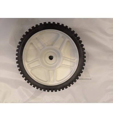 Hjul fram 200mm, vitt, Partner, Flymo, 5810092-04 - 1