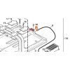 STIGA Kabelanslutning Autoclip 525, 523, 325, 1126-1078-01 - 2