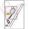 STIGA Gasreglage Twinclip 50 S, 181005541/0 - 2
