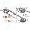 STIGA Kuggrem Combi 90, Villa 320, 520 1134-9171-01, 9585-0220-01 - 3