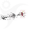 STIGA Remskiva, Snow Crystal, ST3256, AS62, 1811-2556-01 - 1