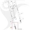 HUSQVARNA Fjäder ST330, ST324, ST2111E, PM105, 5808021-01 - 1