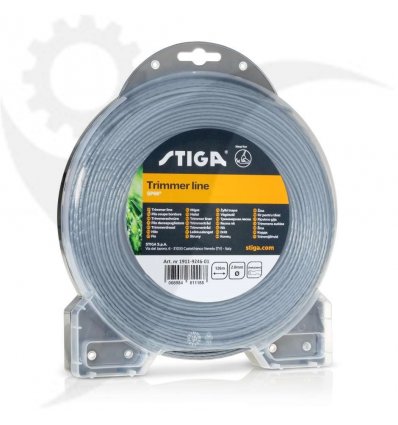 STIGA Trimmertråd 2,4mm, 87m , 1911-9247-01 - 4