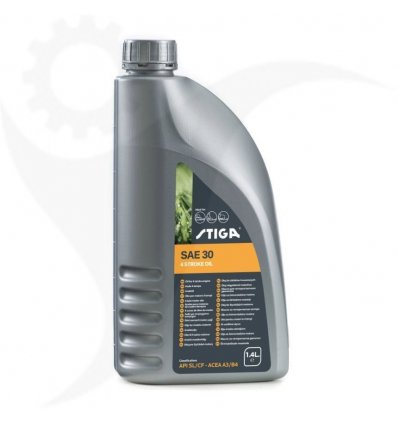 STIGA Gräsklipparolja SAE30, 1,4L, 1111-9236-01 - 1