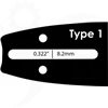 Motorsågssvärd 14 tum 3/8"  1,3mm Premium Cut - 3