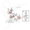 STIGA Remskiva Park Combi 100, Pro 110 Combi, Pro 125, 1137-0015-01 - 1