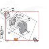 STIGA Luftfilterhus komplett ST26J, SB26JD, 183220003/0 - 1