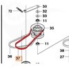HUSQVARNA Drivrem Rider 112C,  FR2312MA, 5895617-01 - 2