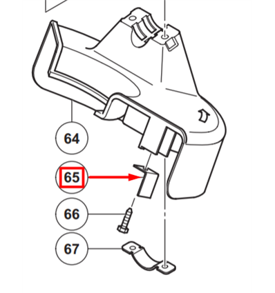 HIKOKI Kniv för trimmertråd CG36DL, 6684754 - 1